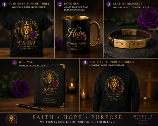Faith • Hope • Purpose Hoodie