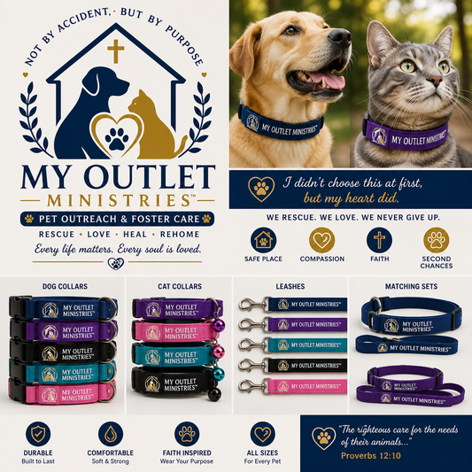 My Outlet Ministries™ Pet Collar Collection